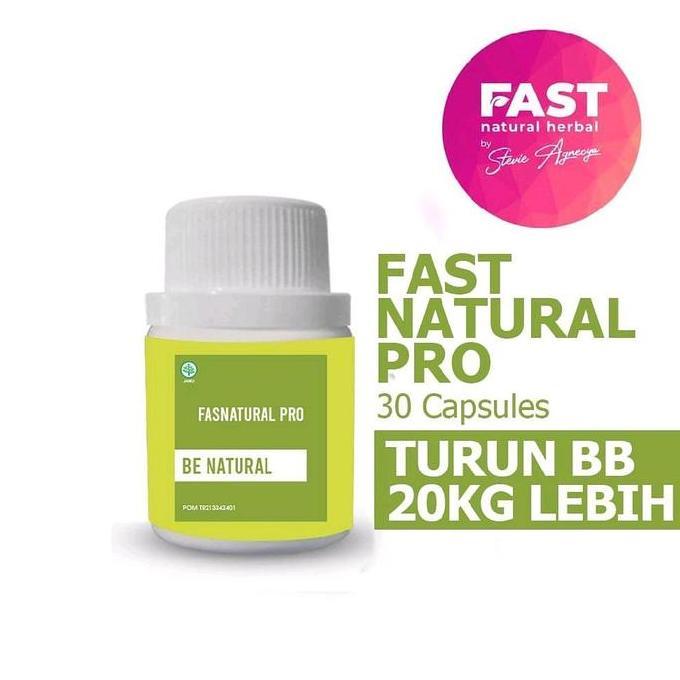 Cod,Bisa- Fast Natural Herbal Pro Fast Slimming Extra Strong Original Bpom 30 Capsules Turun Bb 15Kg