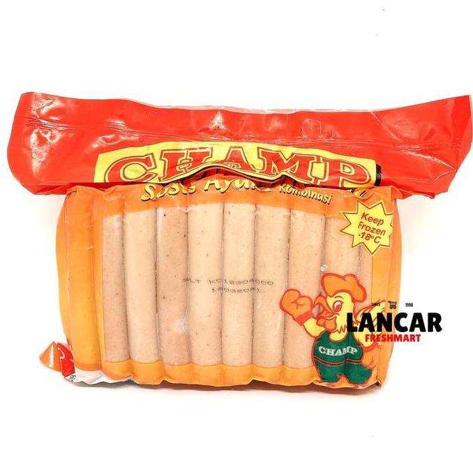 Rouge- Champ Sosis Ayam Jumbo 1Kg / Champ Sosis Ayam 1Kg