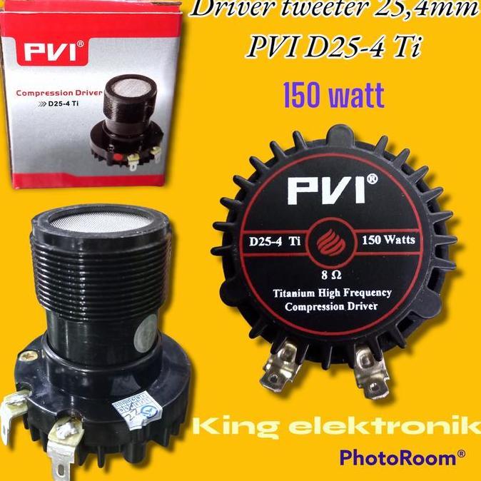 Driver tweeter 25,4mm PVI D25-4 Ti magnet neodymium