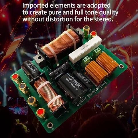 Kit Crossover 2 Way Pasif PA-280 Audio System Speaker 800W Woofer And Tweeter Crosover SERI PA280 Me