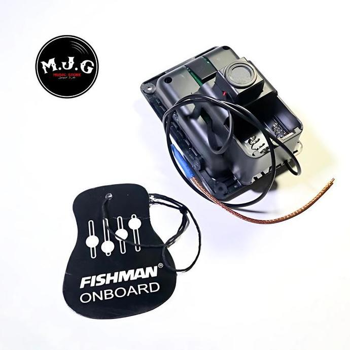 Pickup Preamp Fishman Presys Mic Blend Equalizer Eq Gitar Akustik Emg