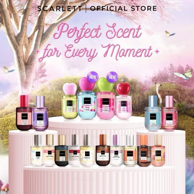Gasyuk- FelicyaScarlett Whitening Eau De Parfum All Variant Perfume Wangi