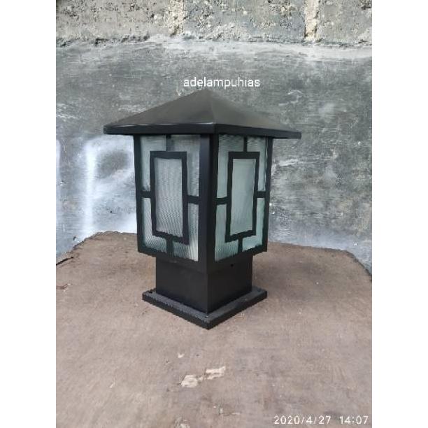 (Allthebest) Lampu hias pilar taman bagus minimalis. Lampu unik.