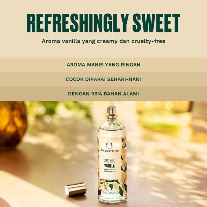Gasyuk- The Body Shop Original Vanilla Body Mist 100Ml