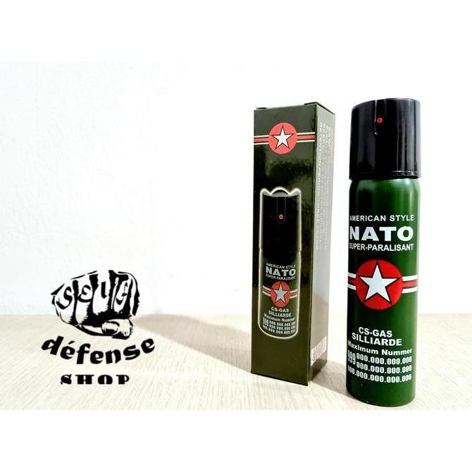 Pepper Spray Nato Germany 110ml Semprotan Merica Gas Air Mata