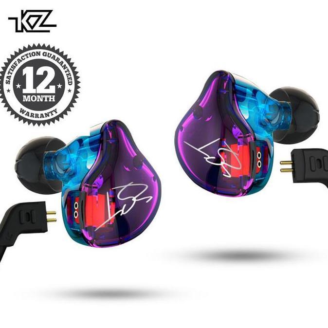 IEM Knowledge Zenith KZ - ZST Hybrid with Mic [terbaik]