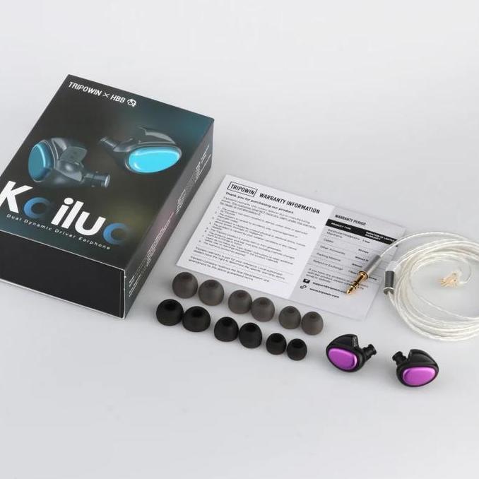 TRIPOWIN x HBB(BGGAR) KAILUA Dual Dynamic Drivers In-ear IEM [terbaik]