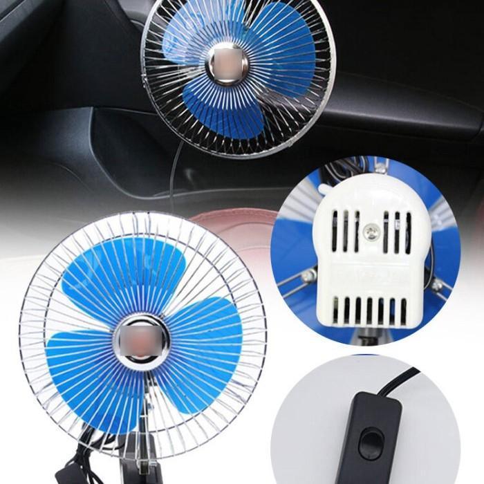 Kipas Angin Mobil Truk Single Fan 12V 24V / Kipas Angin Single Fan Mobil Truk Original Dan Terpercay