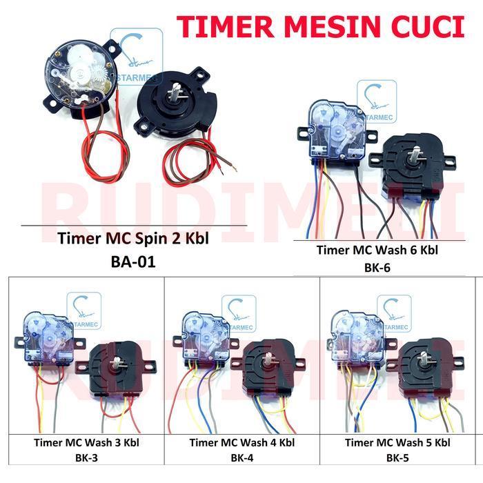 (Promo) Timer Mesin Cuci Universal Mesin Cuci Bestseller