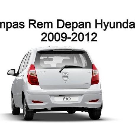 Kampas Rem Depan Hyundai i10 2009-2012 - BENDIX Brake Pad DB1755 Terlaris