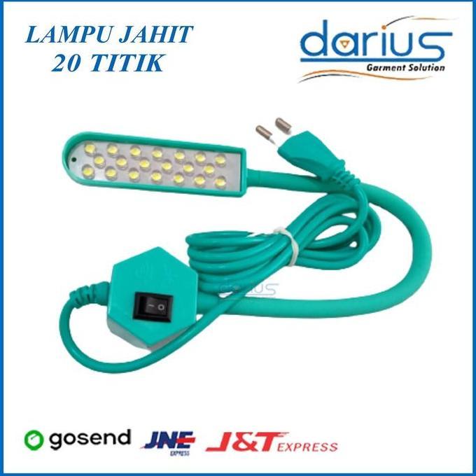 Bestone- Lampu mesin jahit LED 20 titik dengan magnet/lampu jahit/lampu led