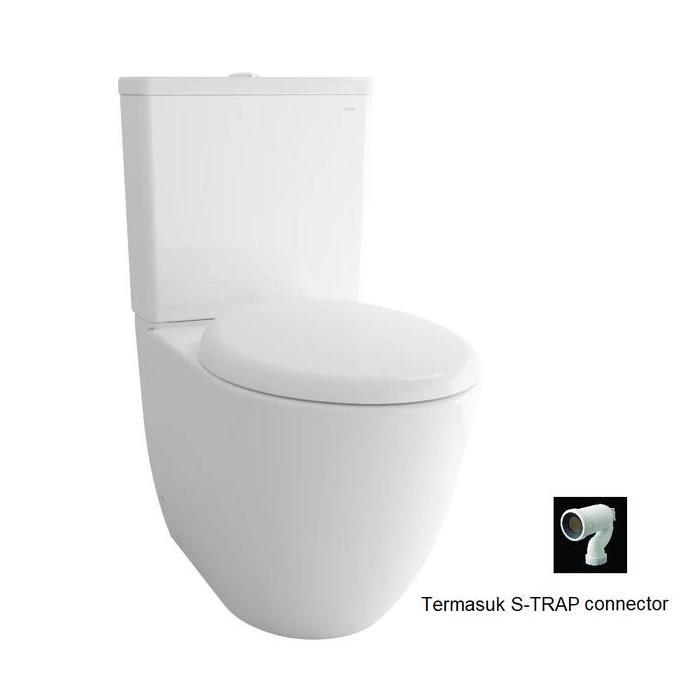 TOTO Kloset CW500PJ/SW500JP (S-TRAP) warna putih