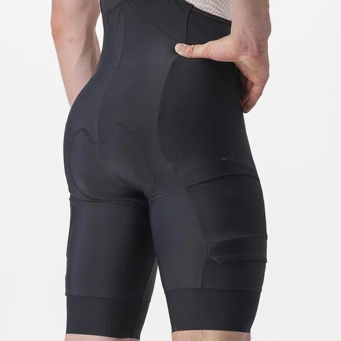 Bib Short Celana Sepeda Castelli Unlimited Cargo Black