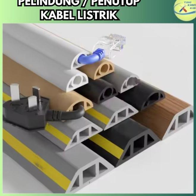 Penutup Atau Pelindung Kabel Listrik Untuk Manajemen Kabel Cable Organizer Kabel Dinding Dan Lantai