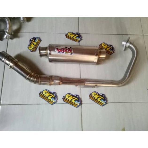 Cuci Gudang  Knalpot Racing Wrx Trioval Motor Vixion R15 V2 V3 Satria Fu All Jupiter Mx Cb150R K45 D
