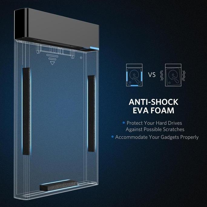 Ugreen HDD/SSD 2.5 " SATA USB3.0 External Enclousure - 30848