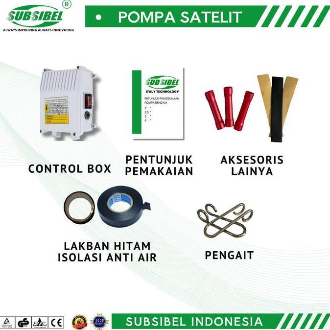 Pompa Air Pompa Submersible 3Sdm 3/36- 2 Hp- Merek Subsibel