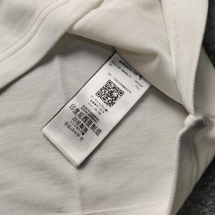 Murah Kaos Puma Original Sport Putih 0903