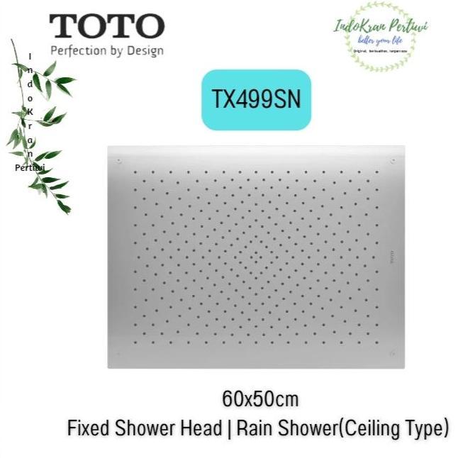 TOTO TX499SN Wall Shower Ceiling Rain Shower TOTO Head Shower TOTO