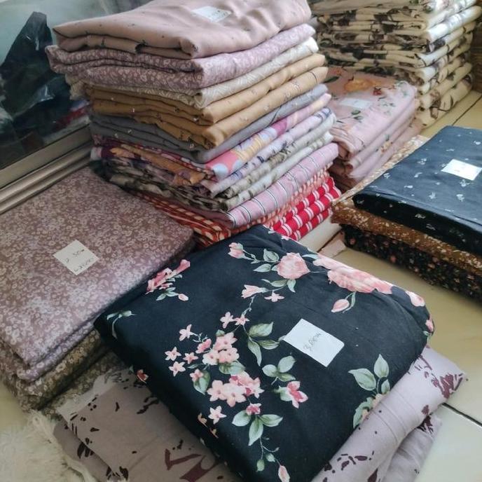 katun Rayon viscose ukuran 2 - 3 meteran