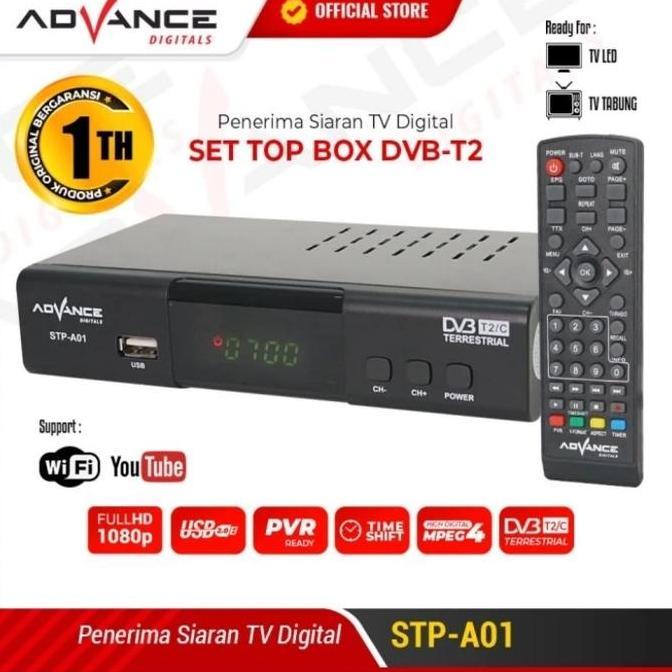 TERLARIS SET TOP BOX TV DIGITAL buat tv tabung dan led
