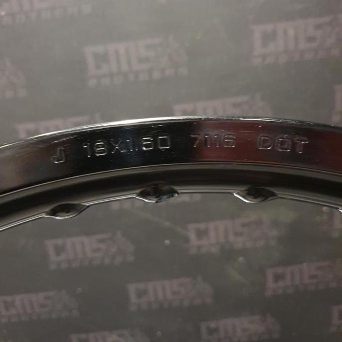 Velg Aloy Crv Japan 18 X 160 Hitam Kilat 1 Set Ori Not Tk Takasago Kualitas Terbaik Harga Termurah