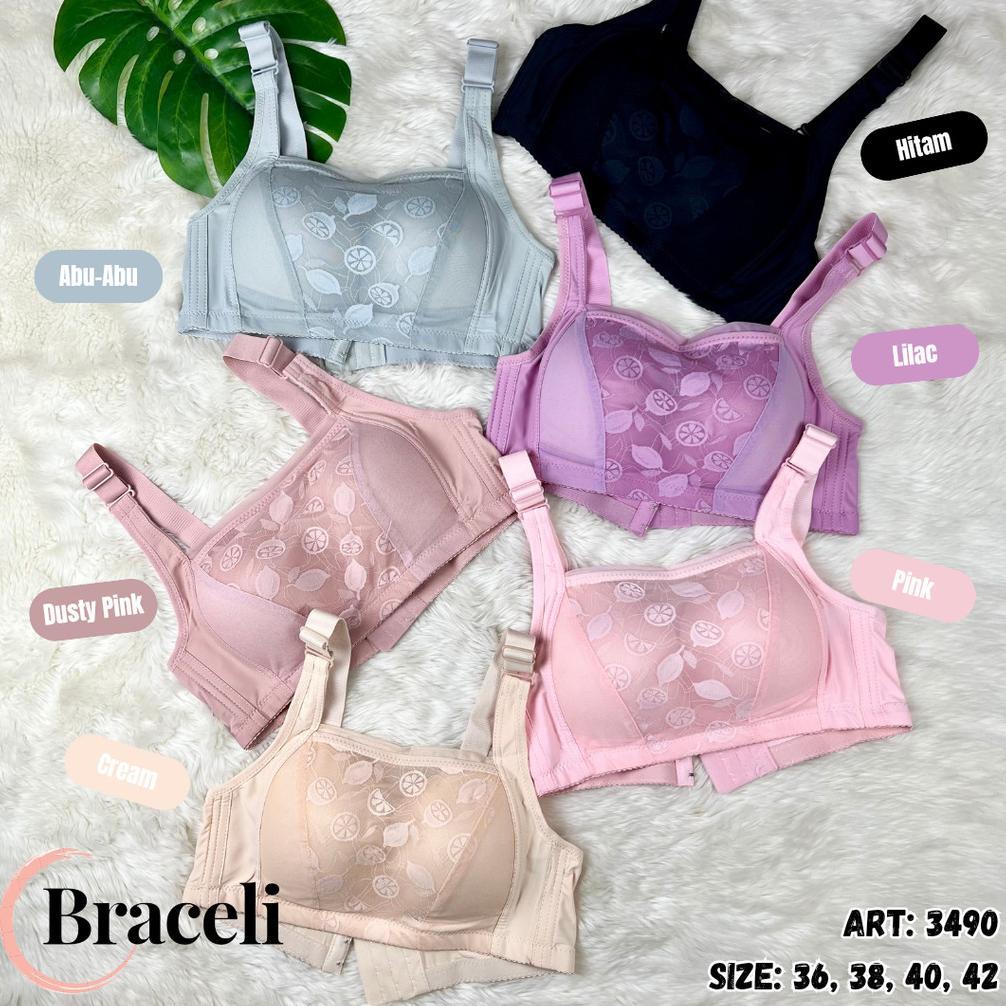 Dapat 3 Bra Kemben Pengencang Lemak Braceli Art 3490 | Cup C