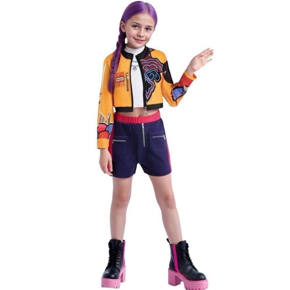 Kostum Rumi Kpop Demon Hunter K Pop Huntrix Kostum Halloween Anak Dan Dewasa