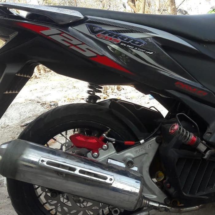Tromol Cakram Belakang Set Master Kaliper Vario 125 150 Rideit Brembo Original Dan Terpercaya