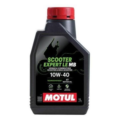 MOTUL Oli Scooter Expert LE 10W40 1 Liter untuk Motor Matic NMAX PCX Aerox Vario 125 150 Hemat Bahan