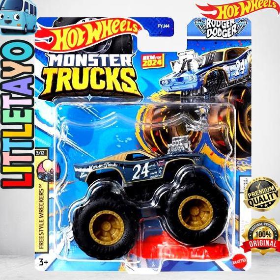Hot Wheels Monster Trucks Rodger Dodger 2024 BigFoot Off Road Truck