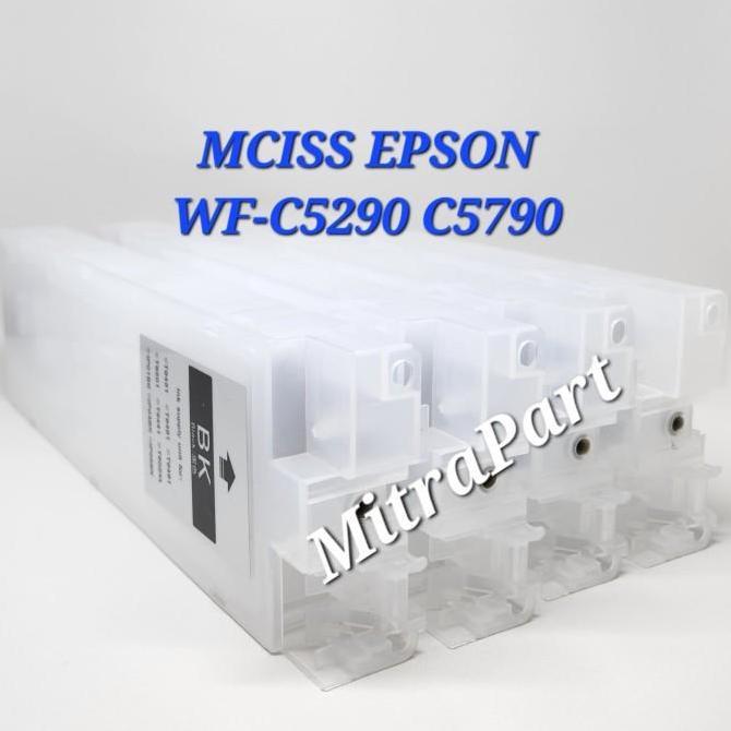 Cartridge MCISS EPSON WF-C5290 WF-C5790 T9451-T9454 CISS Tanpa Chip