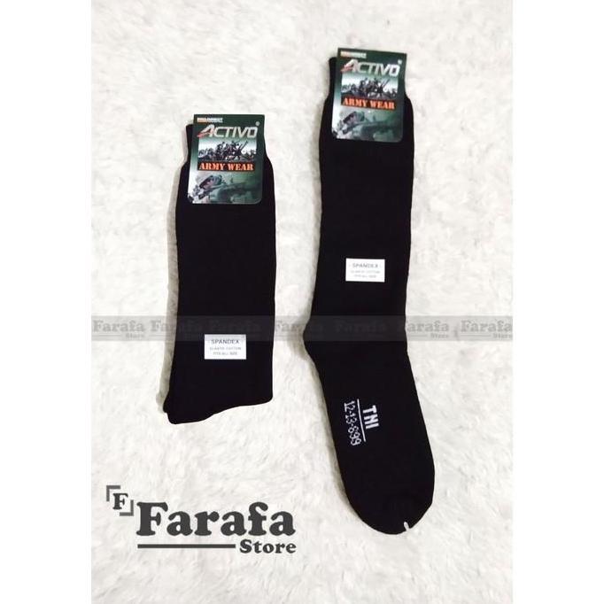 Thebest- Kaos kaki PDL Outdor Kaos Kaki Tentar Tebal Military Sock Polos-Loreng
