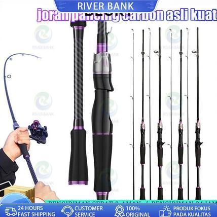 Joran Pancing 1.65m/1.8m/2.1m/2.4m/2.7m Spinning/Casting WUTOSHU Joran pancing casting&spining size 
