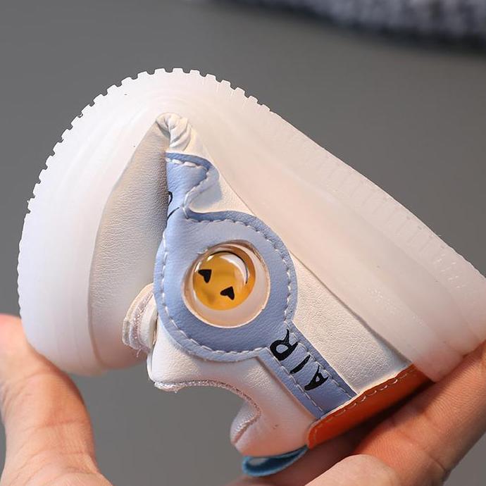 Larisbanget- Lkm455 Sepatu Sport Anak Unisex Casual Bayi Dengan Lampu Led Sekolah [1Kg 4Pc] Halomoms