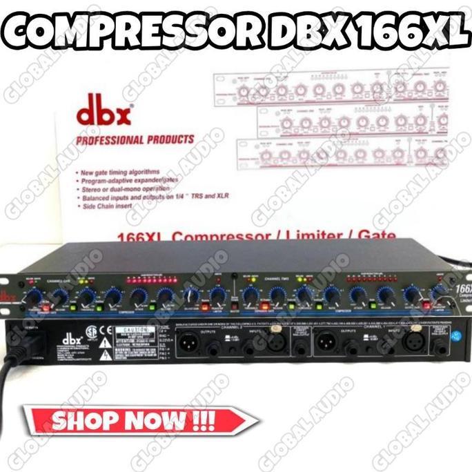 Bestone- Compressor Limiter DBX 166XL Grade A COMPRESSOR dbx 166xl Dbx166xl (
