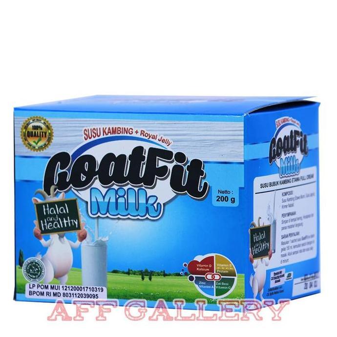 Milkking- Susu Kambing Etawa Goatfit Milk Original 10 Sachet / Goat Fit