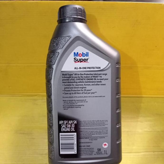 Olinol- Oli Mobil Super 2000 Sae 5W-30 Kemasan 1Liter, Khusus Pulau Jawa