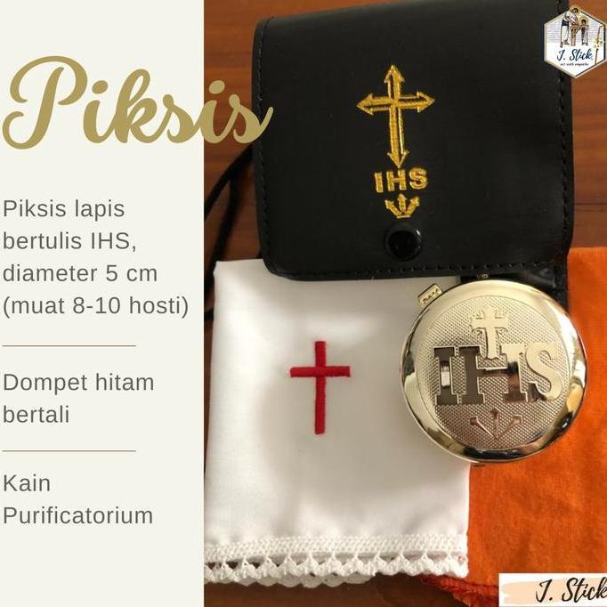 rio_paquito - paket piksis; tempat hosti, komuni, bahan tembaga, gold
