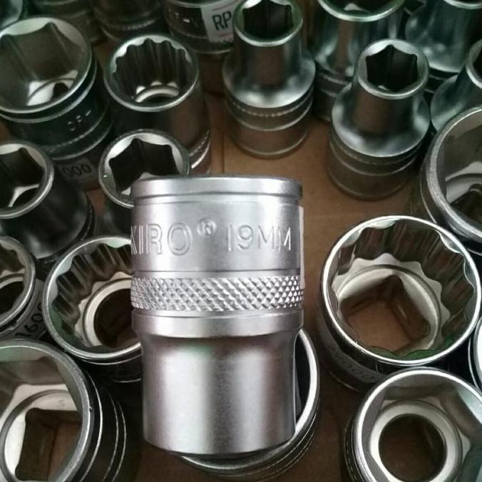 Alatlengkap- Mata Sok 19Mm Tekiro Kunci Sok 19 Mm
