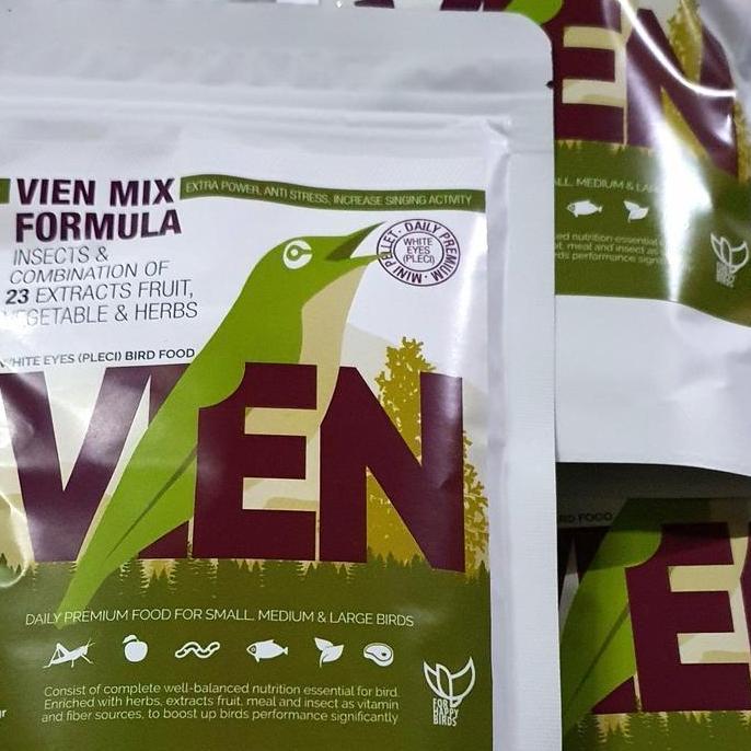 Bluee- Voer Vien Burung Pleci