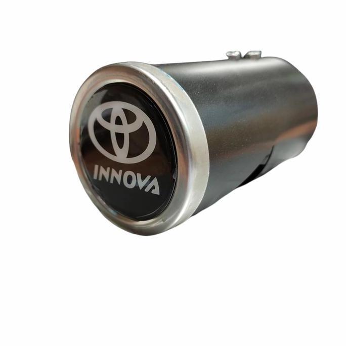Muffler Cutter Toyota Innova Tutup Ujung Knalpot Hitam Variasi Mobil