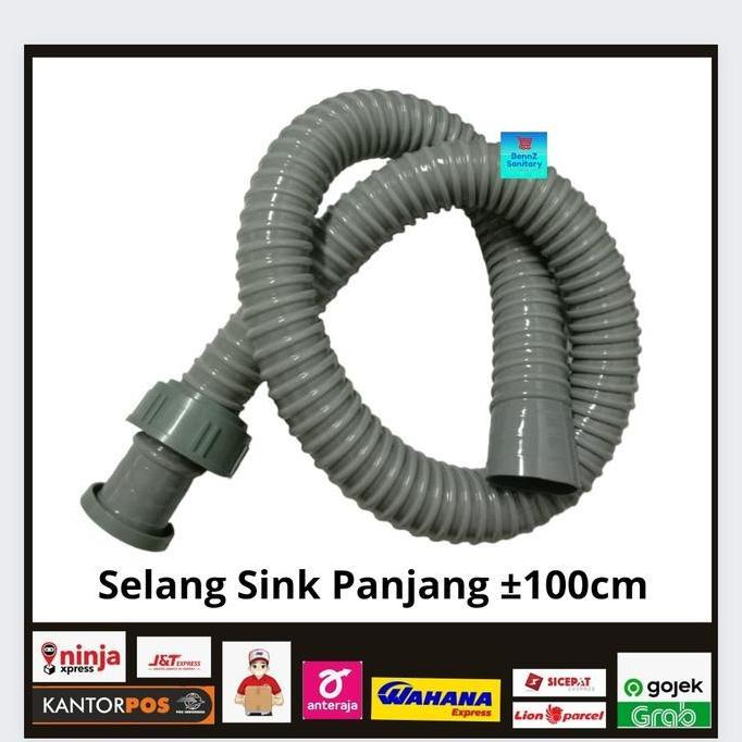 Newkirim- Sink Tempat Cuci Piring Stainles 1 Lubang / Bak Cuci Piring Stainles
