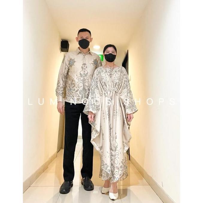 (Langsung Proses) Dotta Set Series Kaftan Size Jum / Set Couple / Set Batik / Set Premium Look Pasti