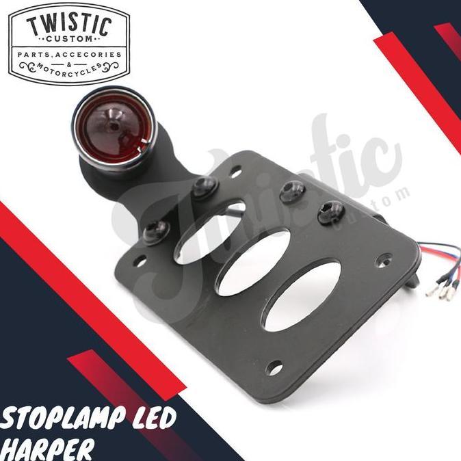 Stoplamp Led Harper Lampu Belakang Samping Motor Custom W175 Benelli