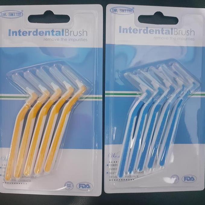 Interdental Brush dr. Smith/ Sikat Gigi interdental ( 1pack =5pc )