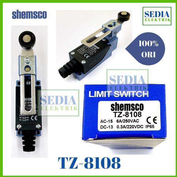 Kirimlangsung- Limit Switch Shemsco Tz-8108 Tz 8108 Setara Omron D4V-8108Z