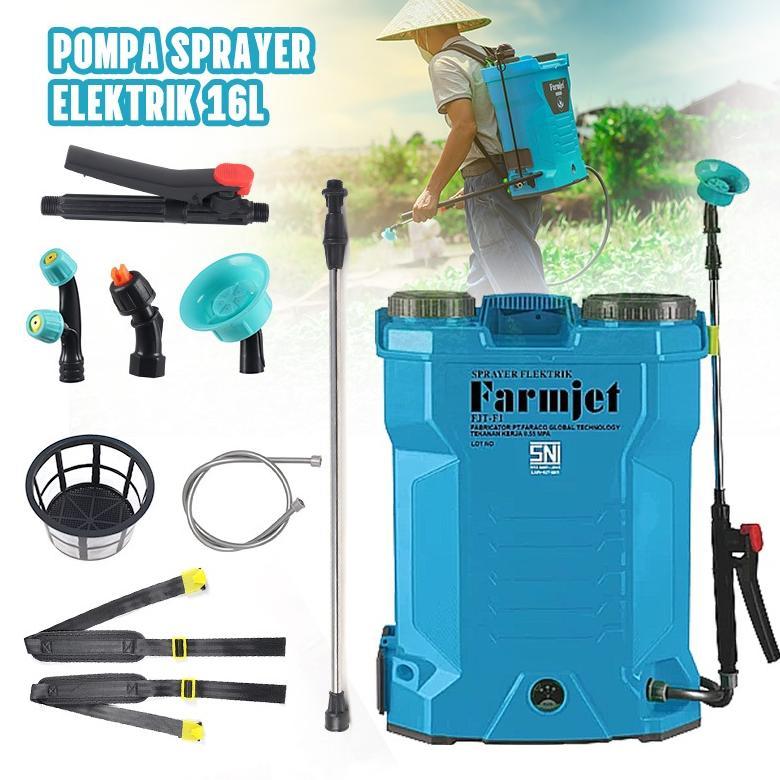 Promo Pompa Sprayer Semprotan Tanaman Elektrik Tangki 16 Liter,Mesin Semprot Pertanian Semprot Dgw(5