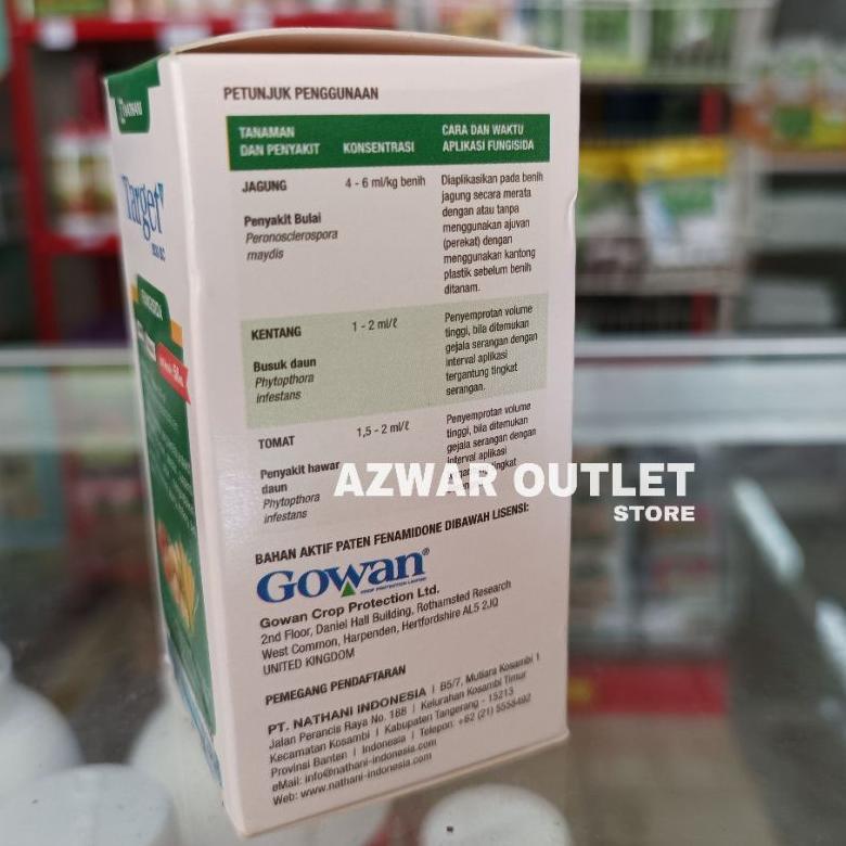 Bisa Cod Fungisida Target 500Sc Nathani / Bayer Fenamidon Obat Bulai, Busuk Daun, Hawar Daun Jagung,