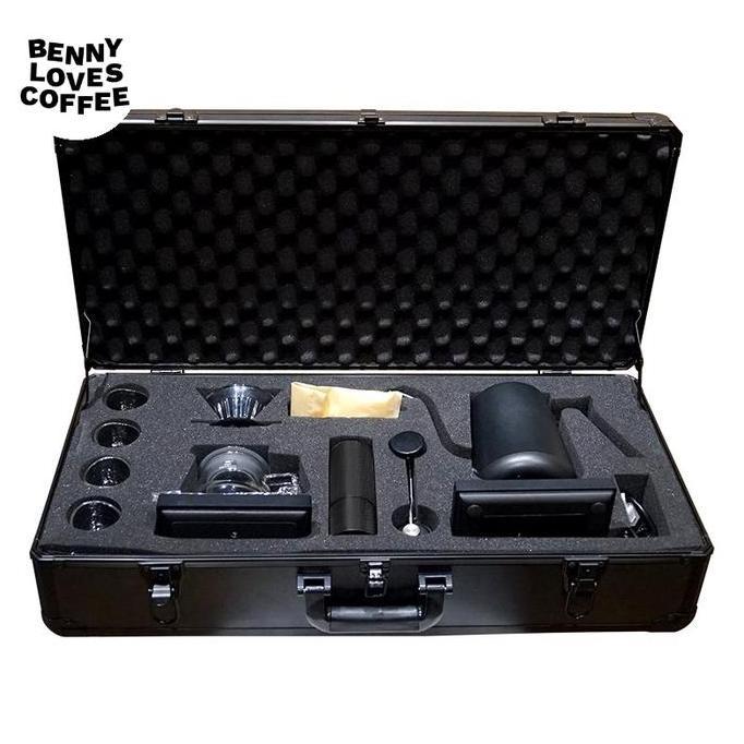 Promo Timemore C3s coffee suitcase / paket lengkap alat kopi portable Diskon